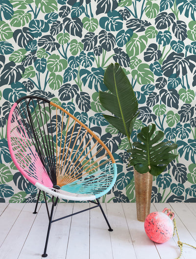 product image for Deliciosa Wallpaper in Rainforest design by Aimee Wilder 62