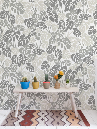 product image for Deliciosa Wallpaper in Smoke design by Aimee Wilder 95