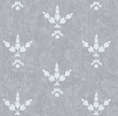 product image for Desert Bloom Wallpaper in Slate by Cavern Home 62