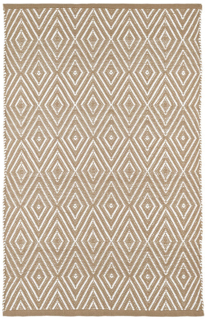 product image of diamond khaki white indoor outdoor rug by annie selke rdb136 1014 1 574
