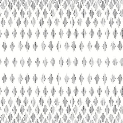 product image of Diamond Ombre Wallpaper in Black and White from the Simply Farmhouse Collection by York Wallcoverings 584