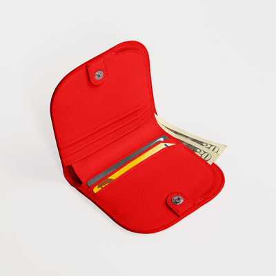 product image for dome wallet in red 3 37