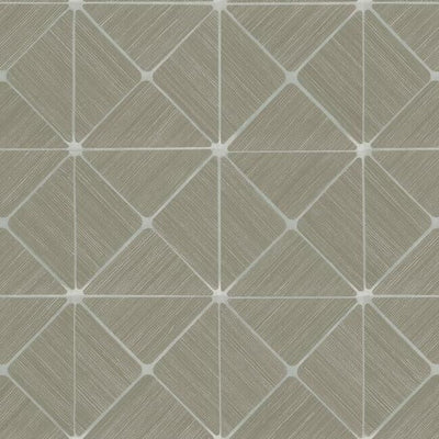 product image for Double Diamonds Peel & Stick Wallpaper in Taupe by York Wallcoverings 32