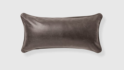 product image for duo pillow saddle grey leather stockholm graphite by gus modern ecpidu10 gregra 1 50