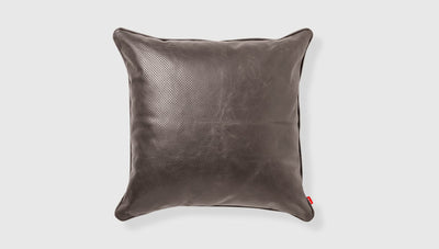 product image for duo pillow saddle grey leather stockholm graphite by gus modern ecpidu10 gregra 2 78