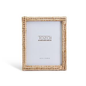 product image of 5 x 7 woven rattan photo frame 1 552