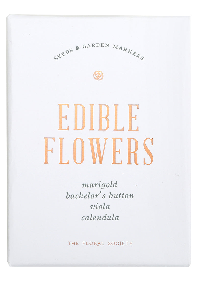 media image for Edible Flowers & Garden Markers Kit 241