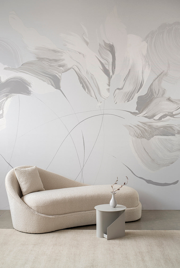 media image for Aurora Wall Mural in Pearl 290