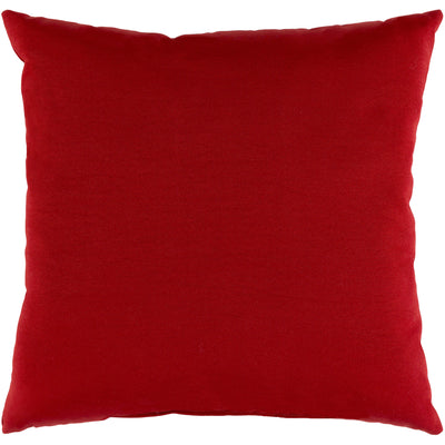 product image for Essien Woven Pillow in Bright Red 79