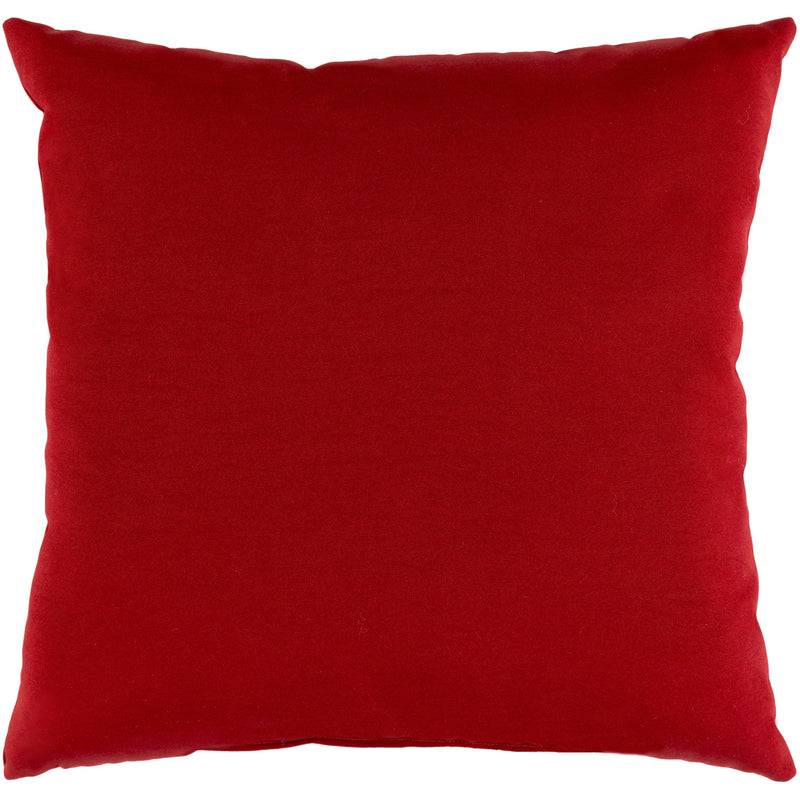 media image for Essien Woven Pillow in Bright Red 212