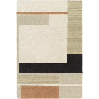 product image of Emma EMM-2303 Hand Tufted Rug in Khaki & Camel by Surya 594