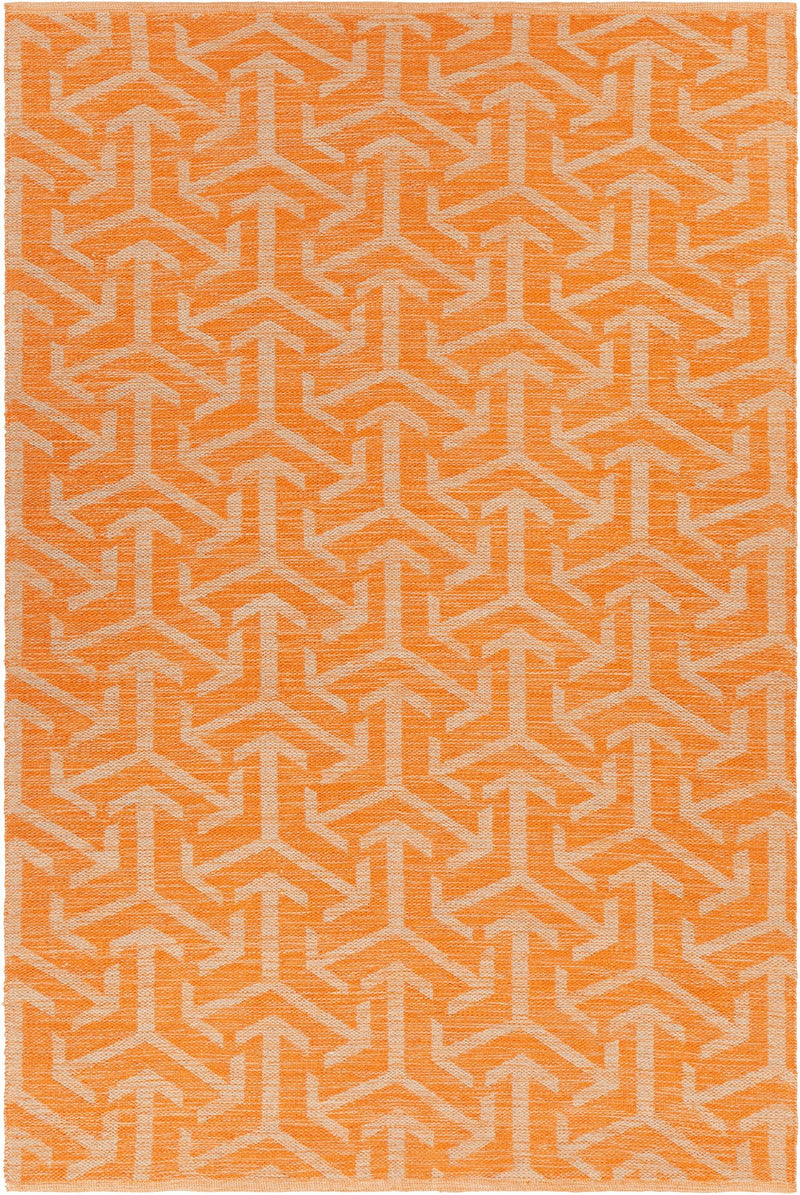 media image for enaya orange tan hand woven rug by chandra rugs ena51803 576 1 264