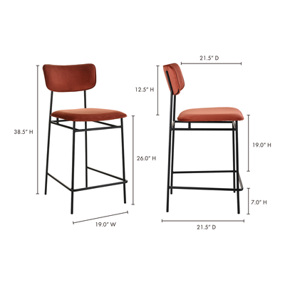 product image for sailor counter stools in various colors by bd la mhc eq 1015 03 16 55