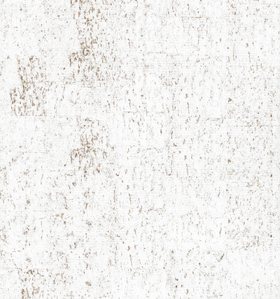 product image for Cork Wallpaper in Bright White/Gold 99