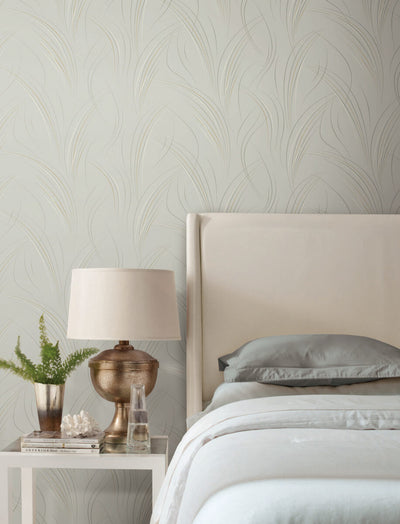 product image for Graceful Wisp Wallpaper in Blonde 38