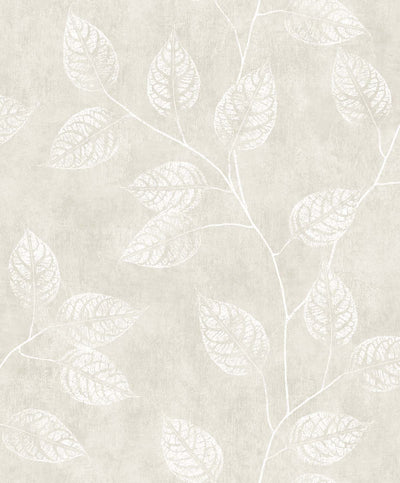 product image of Branch Trail Silhouette Wallpaper in Raw Linen 546