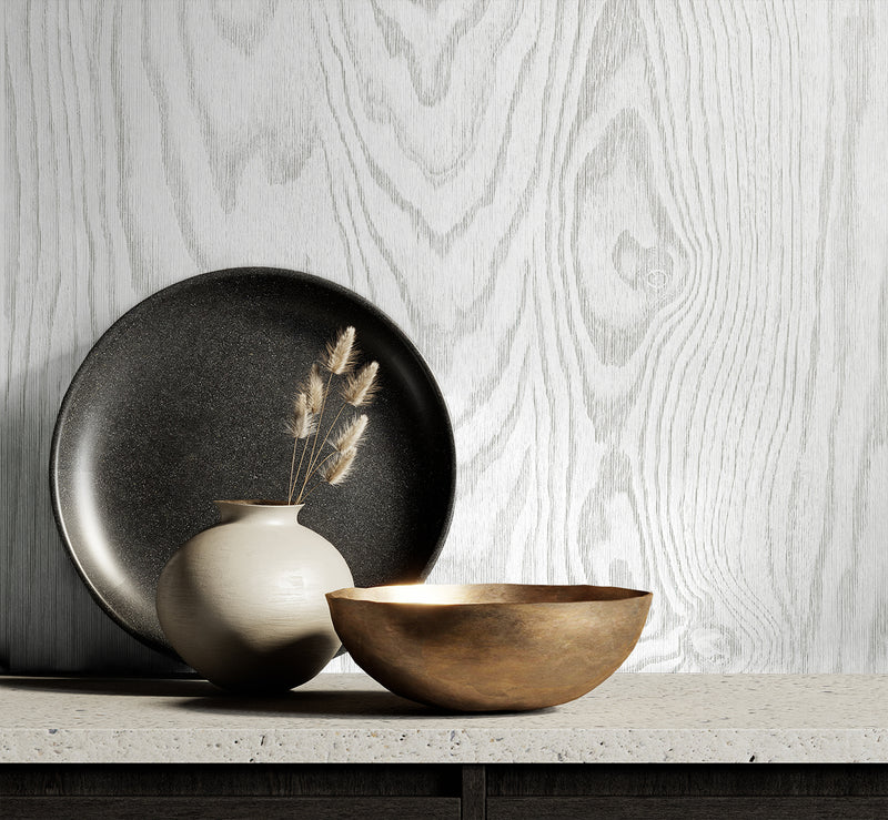 media image for Kyoto Faux Woodgrain Wallpaper in Modern Wash 221