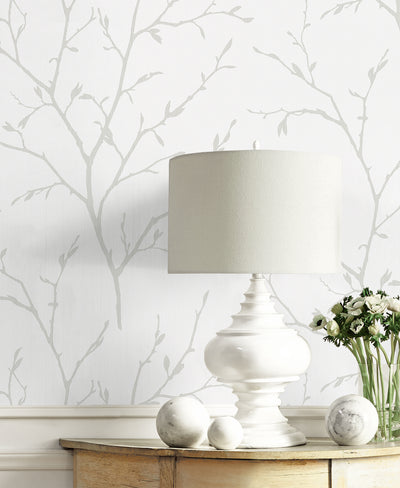 product image for Branching Out Wallpaper in Winter Grey 59