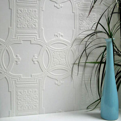 product image of Early Victorian Paintable Textured Wallpaper design by Brewster Home Fashions 513