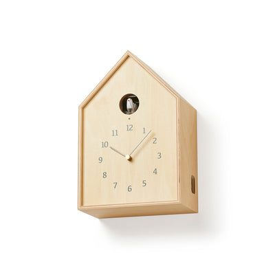 product image for birdhouse clock design by lemnos 3 50