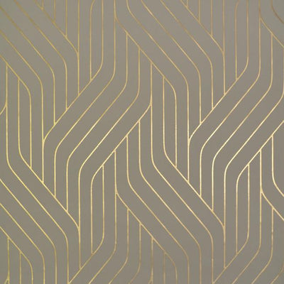 product image of Ebb And Flow Wallpaper in Khaki and Gold by Antonina Vella for York Wallcoverings 596