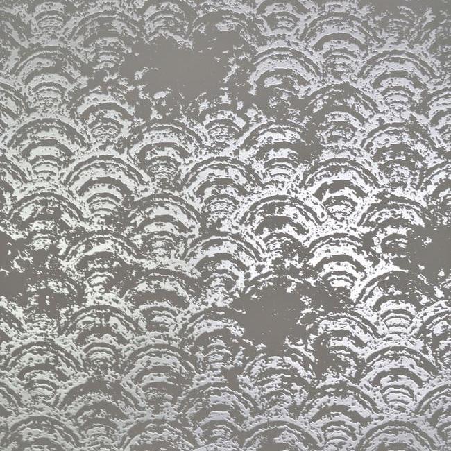media image for Eclipse Wallpaper in Grey and Silver by Antonina Vella for York Wallcoverings 272