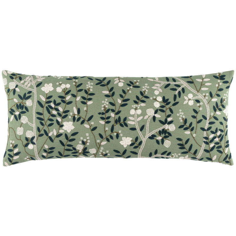 media image for elise embroidered sage decorative pillow by pine cone hill pc4012 pil1640 1 22