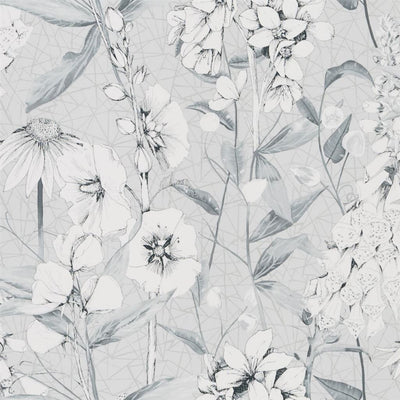 product image for Emelie Wallpaper in Platinum from the Mandora Collection by Designers Guild 12