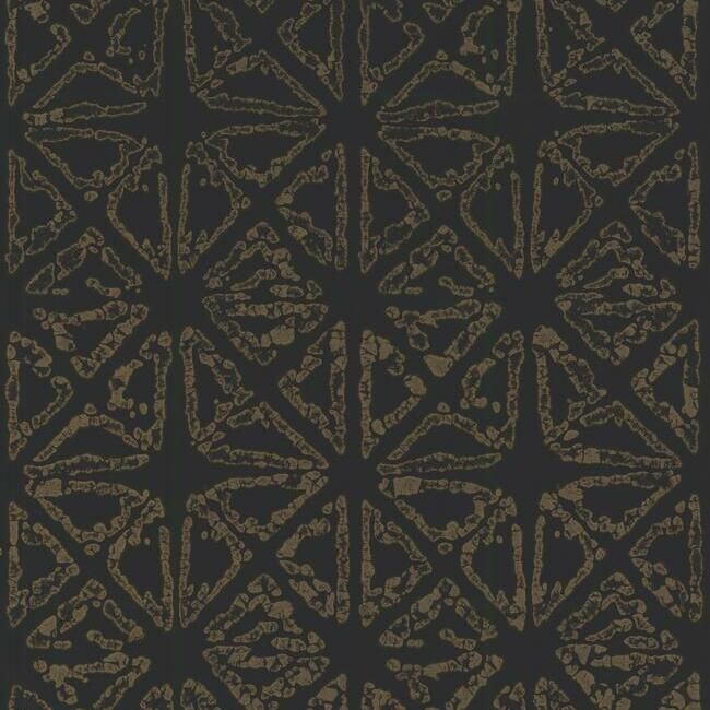 media image for Empire Diamond Wallpaper in Pewter from the Ronald Redding 24 Karat Collection by York Wallcoverings 218