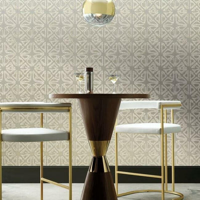 product image for Empire Diamond Wallpaper in Silver from the Ronald Redding 24 Karat Collection by York Wallcoverings 5