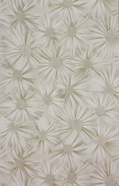 product image of Estella Wallpaper in Ivory and Gold by Nina Campbell for Osborne & Little 547