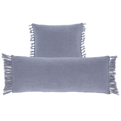 product image of evelyn linen pewter blue decorative pillow by pine cone hill pc3886 pil16 1 58