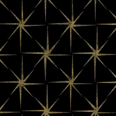 product image for Evening Star Wallpaper in Black from the Grandmillennial Collection by York Wallcoverings 28