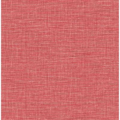 product image of Exhale Woven Texture Wallpaper in Coral from the Pacifica Collection by Brewster Home Fashions 513