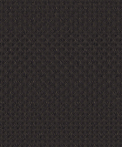 product image of Fan Geometric Wallpaper in Lilac/Black 586