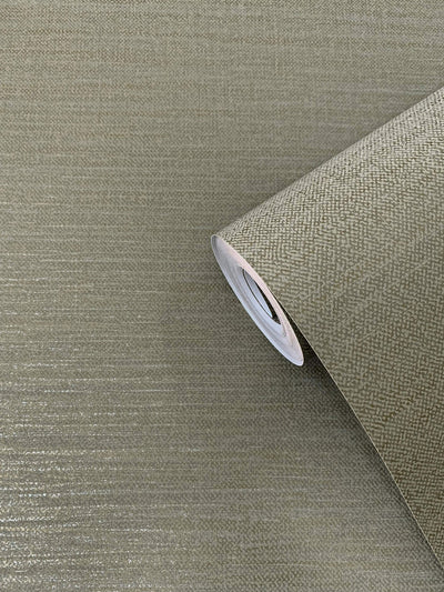 product image for Horizontal Weave Textile Wallpaper in Bronze 83