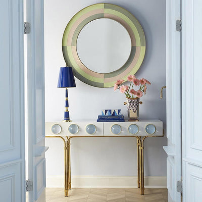 product image for harlequin round mirror by jonathan adler 4 71