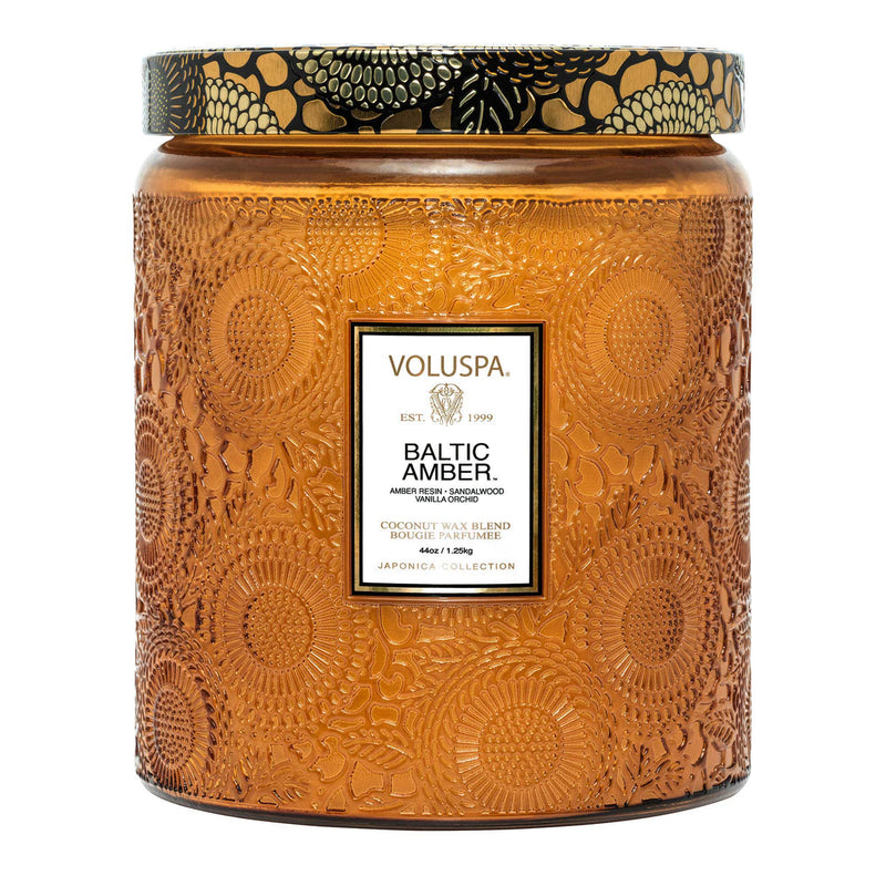 media image for baltic amber luxe jar candle 1 282