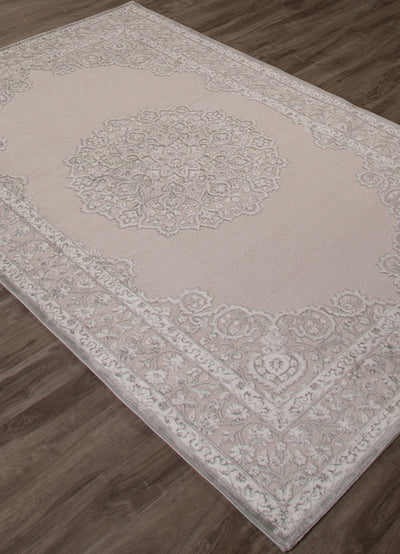 product image for fables rug in bright white neutral grey design by jaipur 4 44