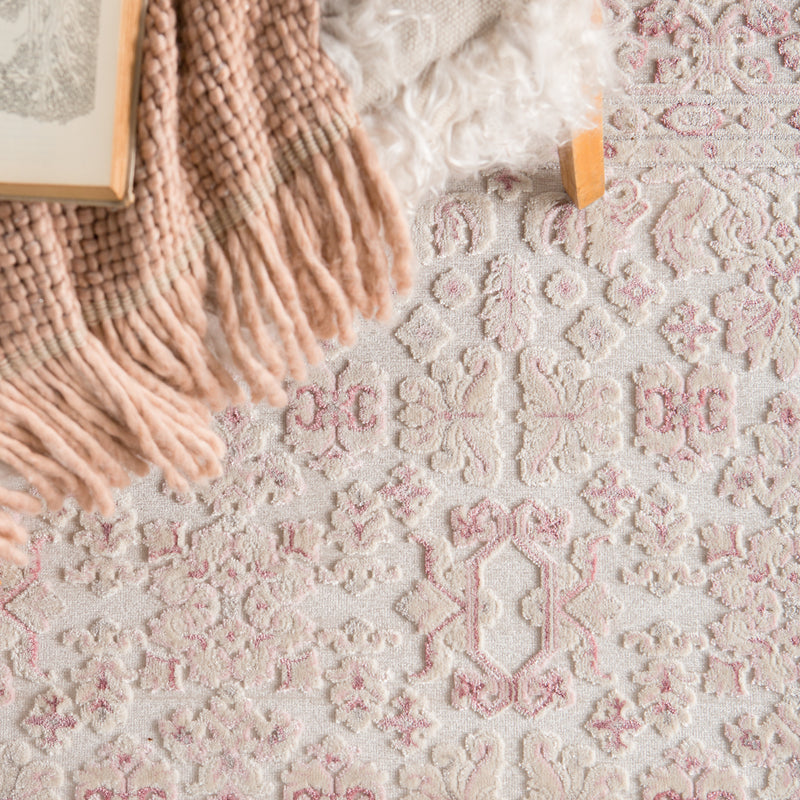 media image for regal damask rug in angora pale lilac design by jaipur 13 212