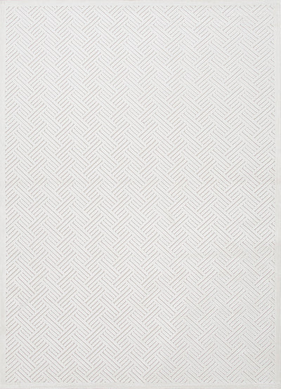 product image for fables rug in bright white white sand design by jaipur 1 38