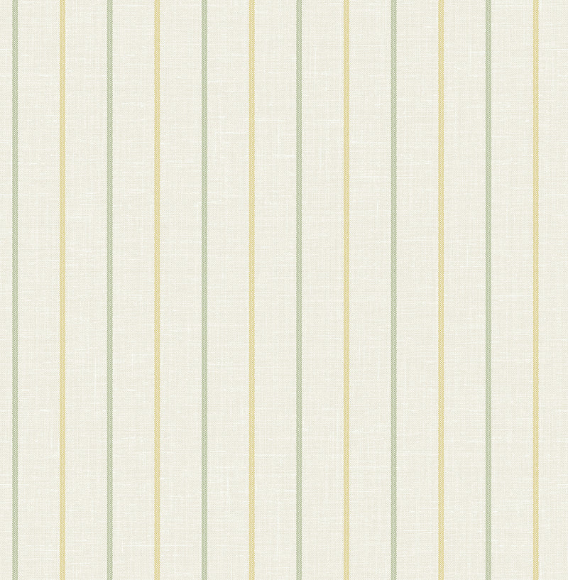 media image for Andree Stripe Wallpaper in Dandelion & Pomme 230