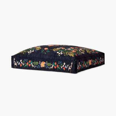 product image for Floor Pillows Black & Multi Pouf 15