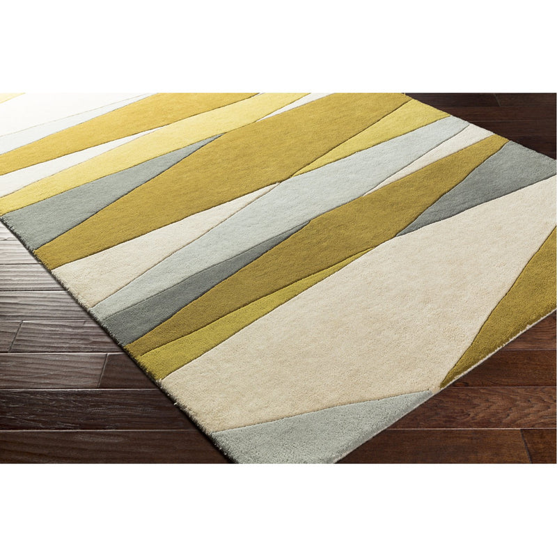 media image for Forum FM-7203 Hand Tufted Rug in Cream & Lime by Surya 226