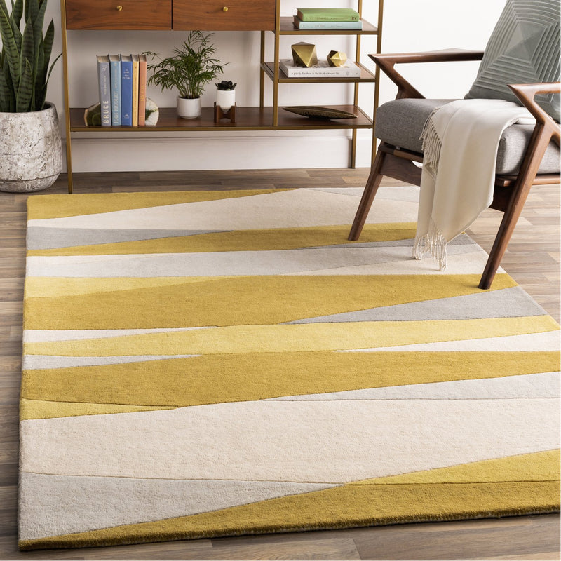 media image for Forum FM-7203 Hand Tufted Rug in Cream & Lime by Surya 244