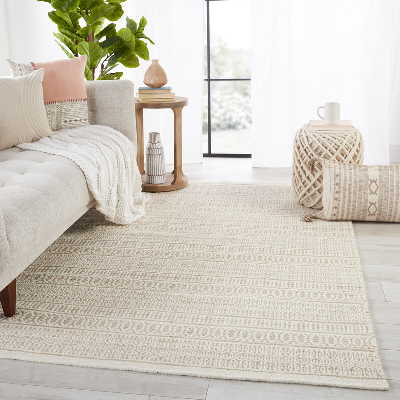 media image for Galway Natural Trellis Ivory & Cream Rug by Jaipur Living 252