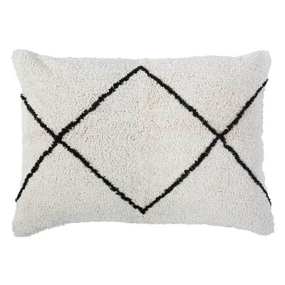 product image of Freddie Ivory/ Charcoal Pillow Flatshot Image 553