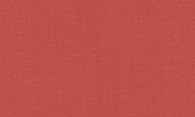 product image for Linen Effect Textured Wallpaper in Red 48
