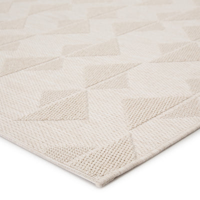 product image for Zemira Indoor/ Outdoor Geometric Cream Rug by Jaipur Living 94