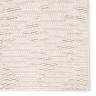 product image for Zemira Indoor/ Outdoor Geometric Cream Rug by Jaipur Living 45